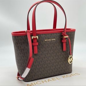 Michael Kors X Small Tote Crossbody Bag Leather